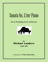 Sonata No. 2 for Piano piano sheet music cover